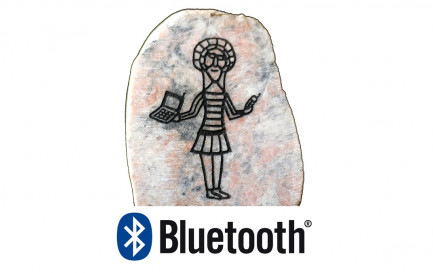 Logo Bluetooth / ©Intel Free Press, CC BY-SA 2.0 Wikimedia Commons