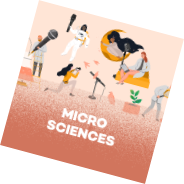 logo podcast Micro Sciences 