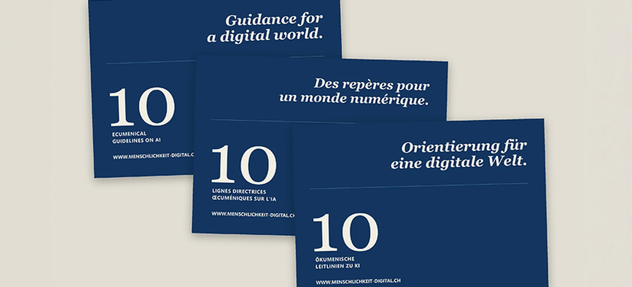 Lignes directrices des Eglises suisses sur l'IA