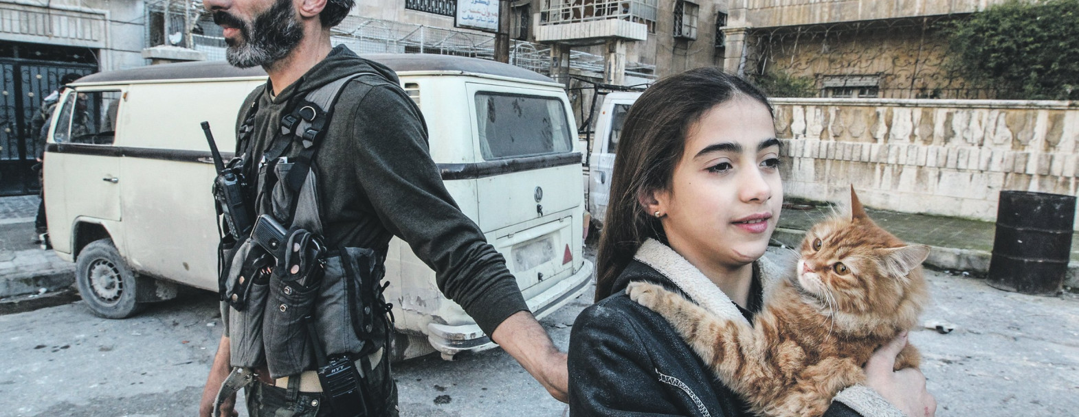 De la série Aleppo Point Zero, Alep, Syrie, 2013. / © Muzaffar Salman / Exposition Human.Kind. au Musée international de la Croix-Rouge et du Croissant-Rouge, Genève.