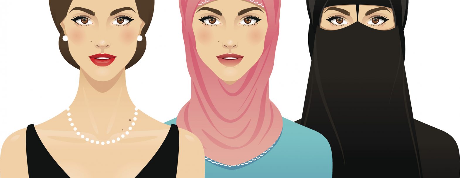 La liberté de la femme, du visage découvert au niqab / IStock