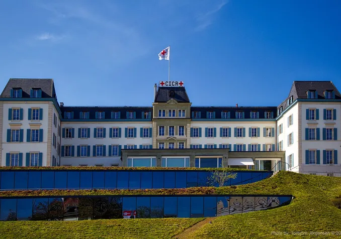 Le CICR à lʹécoute des religions ©Torbjorn Toby Jorgensen, CC BY-SA 2.0 Wikimedia Commons