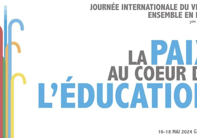 Journée internationale du vivre ensemble en paix, 16 mai 2024 à Genève ©DR