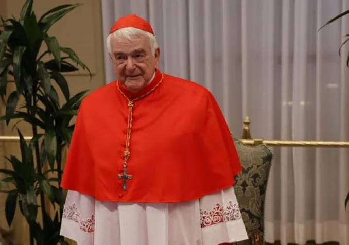 Emil Paul Tscherrig, l'un des deux cardinaux suisses au Vatican, est décédé. KEYSTONE - RICCARDO DE LUCA