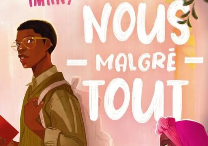 La couverture de "Nous, malgré tout" de LK Imany, l'un des fer de lance de la littérature halal