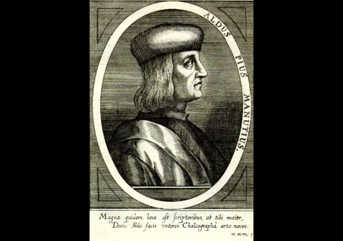 © Flickr CC BY-NC 2.0 / Adriano De Vita Portrait d'Alde Manuce