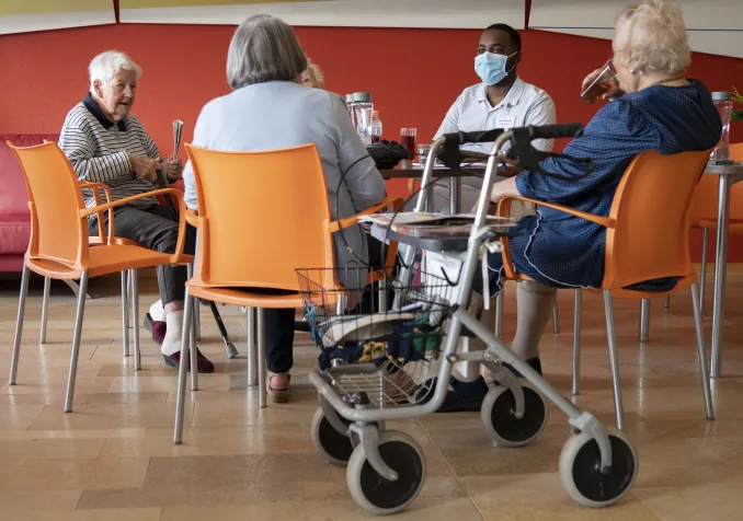 EMS Les Charmettes, à Neuchâtel (© Keystone)