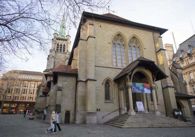 L'église Saint-François fête ses 750 ans. @Keystone