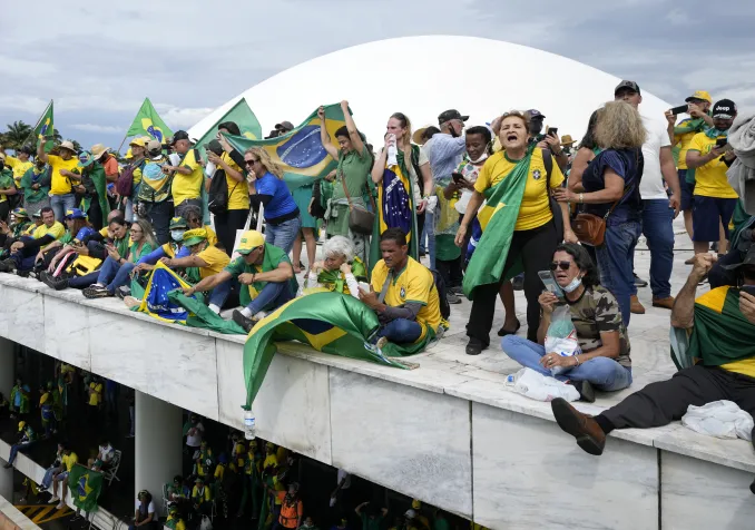 Tentative de coup d'Etat, à Brasilia, le 8 janvier 2023 Keystone