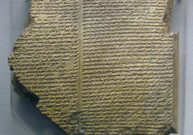 La Tablette du Déluge, conservée au British Museum à Londres ©Wikimedia Commons/British Museum/CC0