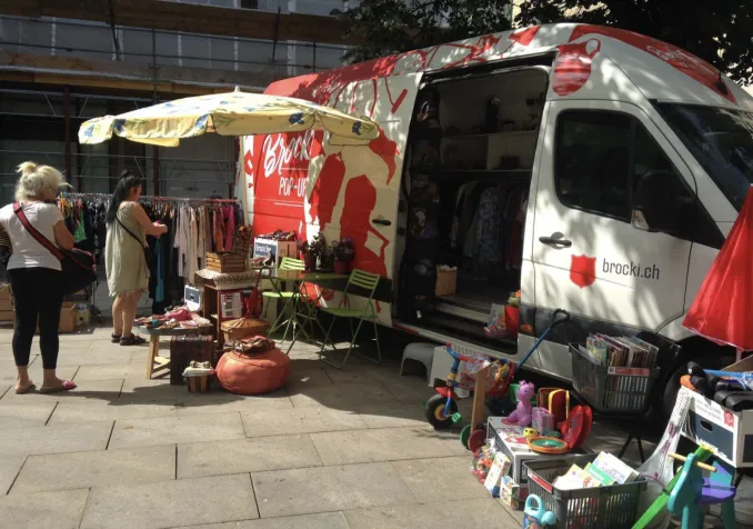 Le Brocki'Truck ©Armée du Salut