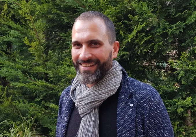 Damien Clerc, philosophe et membre PDC à la Constituante valaisanne ©Davide Pesenti/RTSreligion