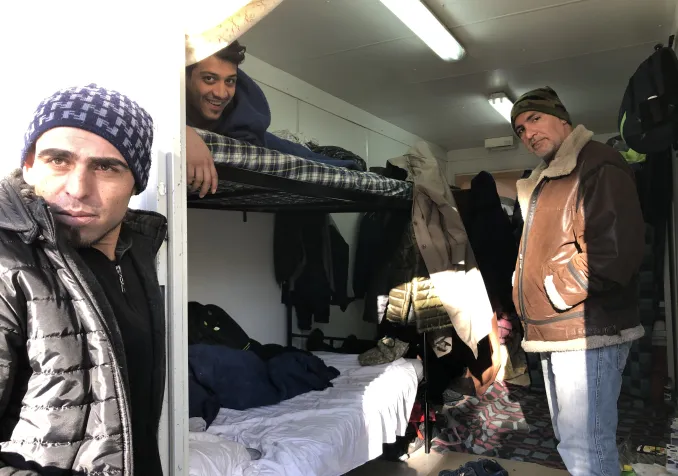 Des migrants en Bosnie-Herzégovine ©Gabrielle Desarzens/RTSreligion