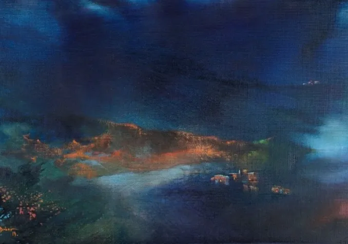 La vallée de la Bekaa et sa beauté sous le pinceau de Nizar Daher Nizar Daher peint la vallée de la Bekaa et ses clairs-obscurs