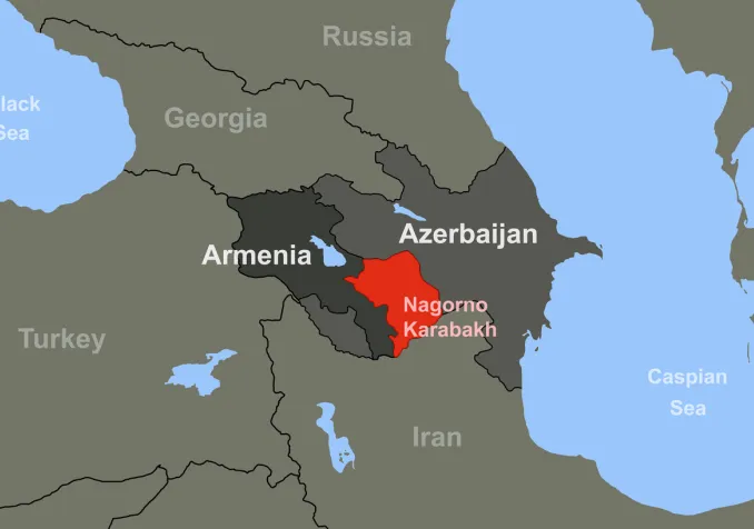 Situation géographique du Haut-Karabakh IStock