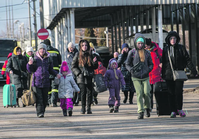 Réfugiés ukrainiens © EPER