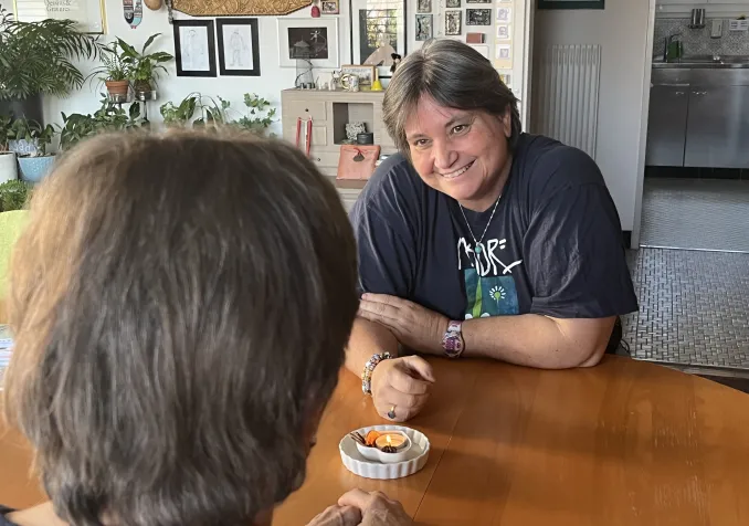 La diacre Anne-Sylvie Martin ©Gabrielle Desarzens