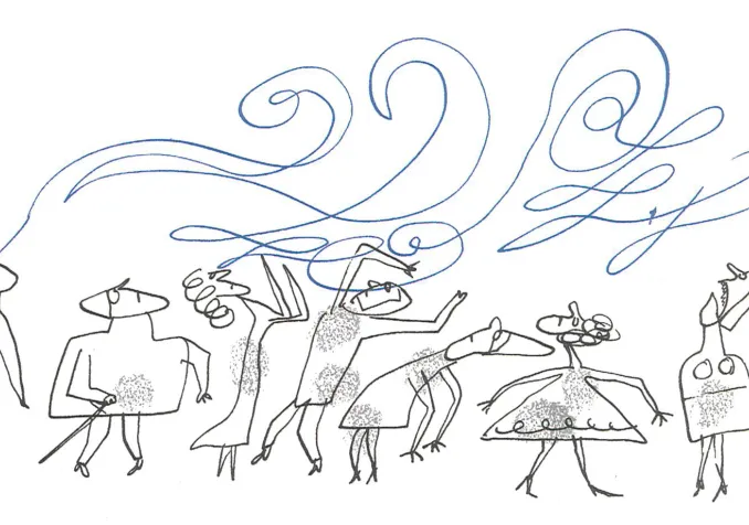 Une illustration de Serge Bloch tirée de «Jésus. l'histoire d'une parole». ©Serge Bloch, JÉSUS. L’histoire d’une Parole, Bayard, 2020 Une illustration de Serge Bloch tirée de «Jésus. l'histoire d'une parole». ©Serge Bloch, JÉSUS. L’histoire d’une Parole, Bayard, 2020