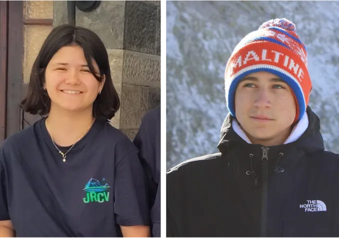 Cerise Cossy et Nathan Rouvé ©DR