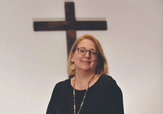 Laurence Mottier, modératrice de la Compagnie des pasteur·es et des diacres de Genève ©Alain Grosclaude