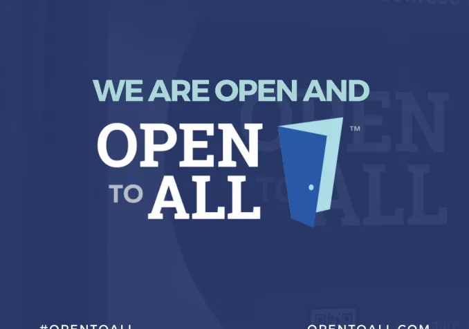 Campagne "Open to All" pour aider les commerces à combattre le racisme et la discrimination ©www.opentoall.com