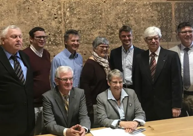 Représentants de la FEV © fev.ch