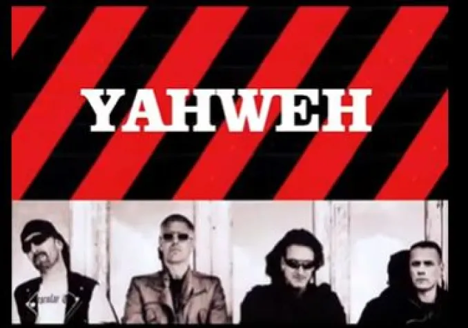 Extrait de la couverture du single de "Yahweh" de U2 ©DR