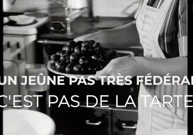 Un jeûne pas très fédéral: c’est pas de la tarte! ©RTSreligion