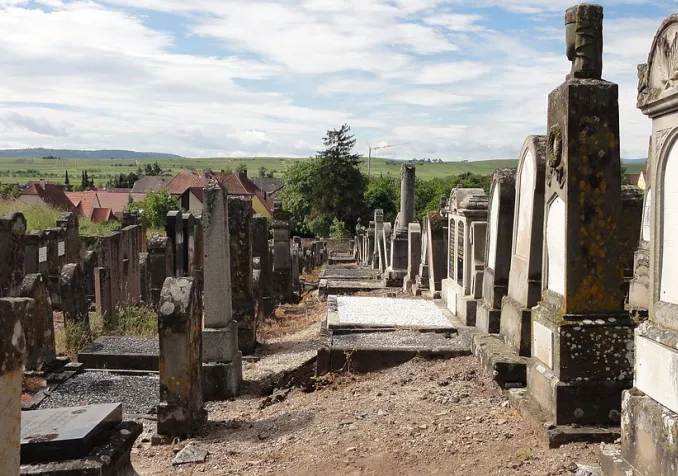 Le cimetière juif de Westhoffen, Alsace ©Wikimedia Commons/Ralph Hammann/CC BY-SA 4.0