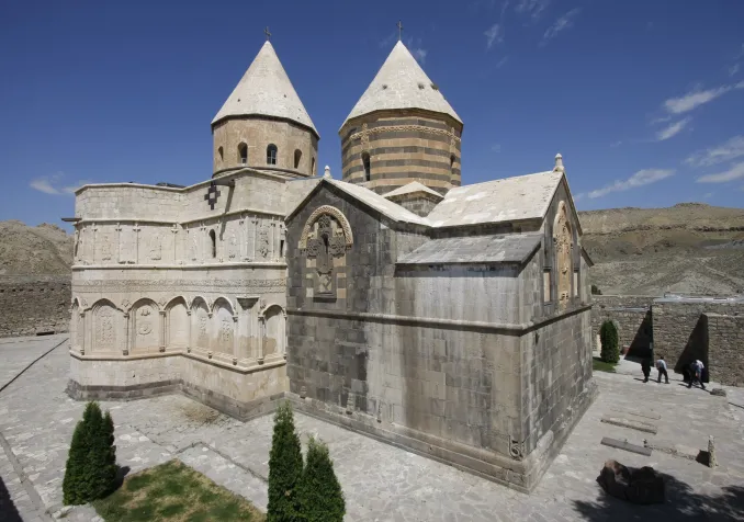 Le monastère Saint-Thaddée en Iran. @iStock/Konstantin Novakovic