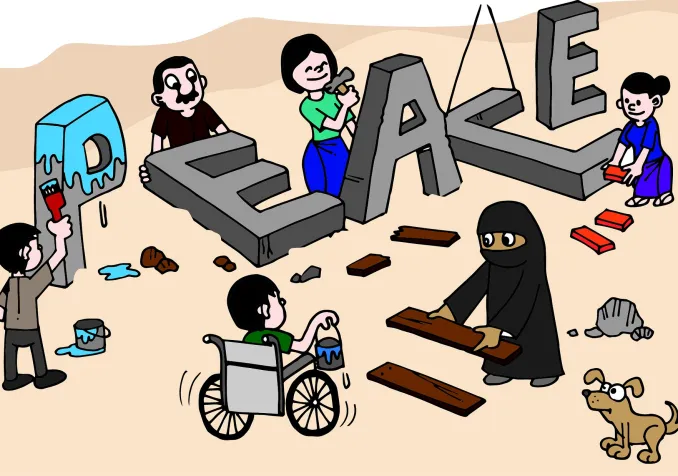 Construire la paix ensemble Construire la paix ensemble CC0