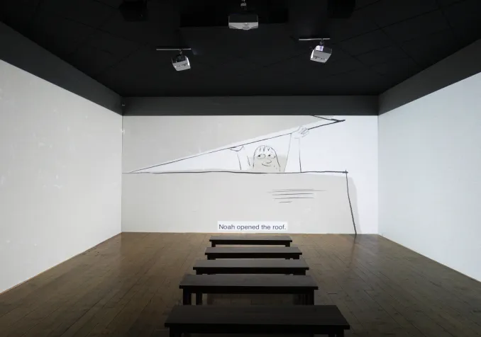 Un extrait de l'épisode "Le Déluge et l'arche de Noé". ©Nicolas Righetti