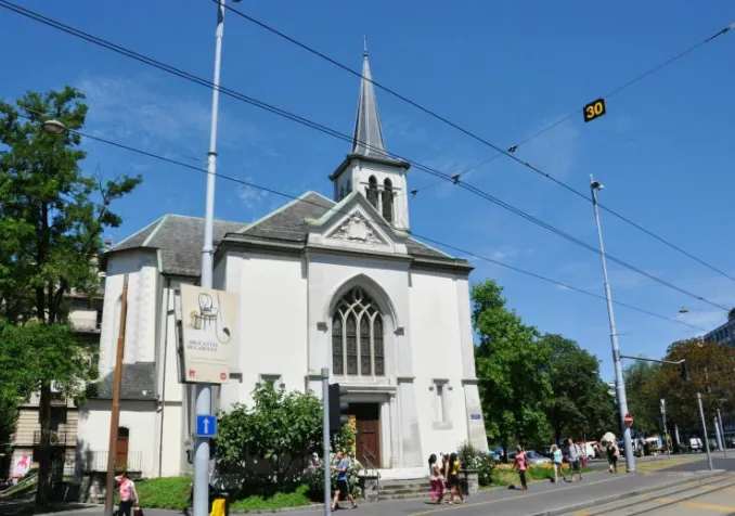 Le temple de Plainpalais a accueilli 8 ans durant Le Lab ©célébrer.ch/AUJ