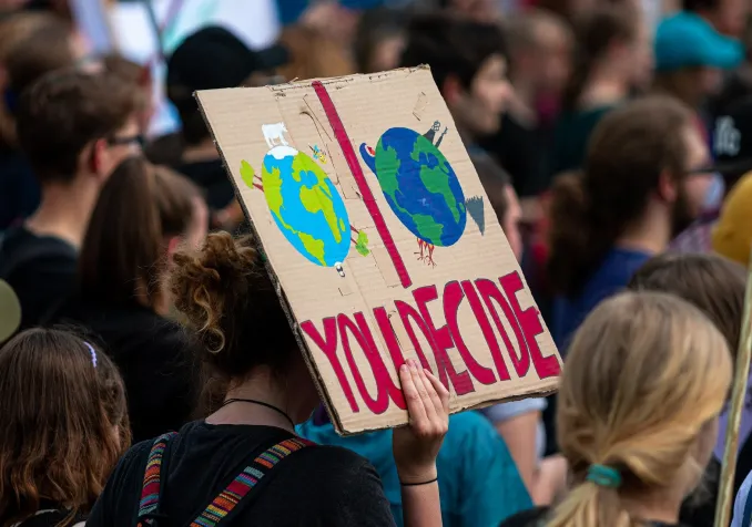 Des mobilisations pour sensibiliser à l'urgence climatique. Pixabay