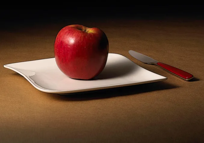 Nature morte à la pomme by Croc-blanc on DeviantArt Nature morte à la pomme by Croc-blanc on DeviantArt