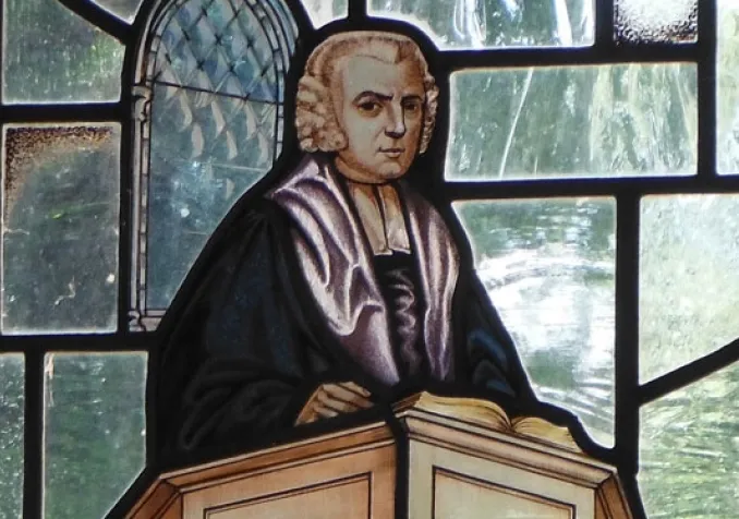 Vitrail en hommage à John Newton dans l'église Saint Peter and Saint Paul à Olney, Angleterre ©Wikimedia Commons/Rjohnwest36/CC BY-SA 4.0