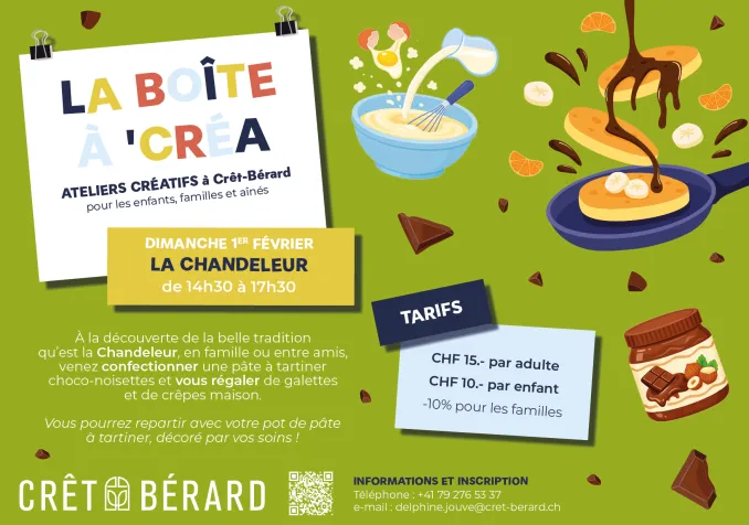 Boîte à 'Créa 2026