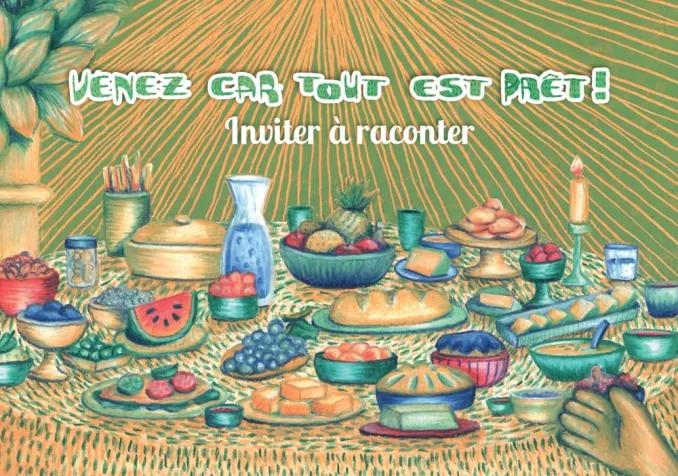 Venez car tout est prêt! Inviter à raconter - Kamishibaï miniature pour enfants et familles - ref-editions.ch