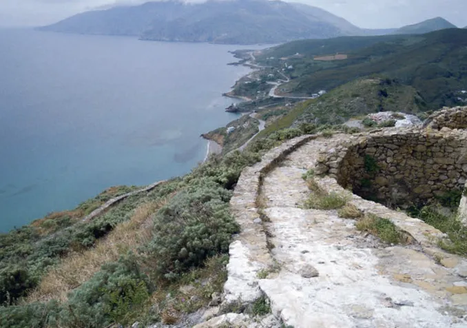 Les contours du cheminement. © Michel Noverraz