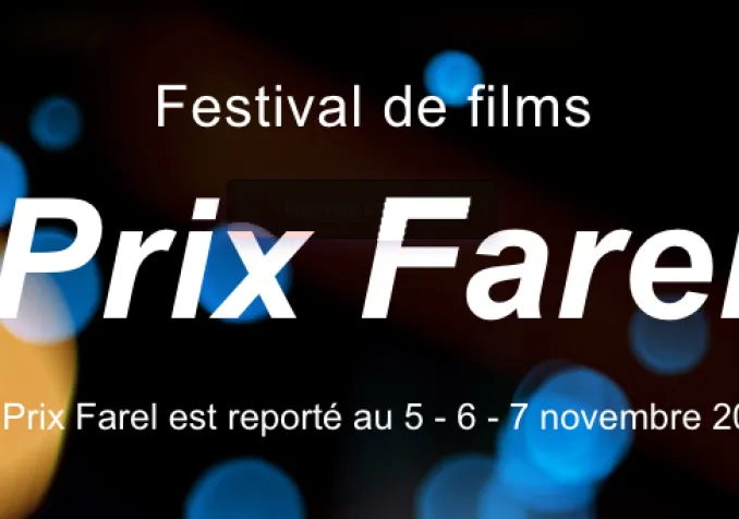 Festival de films, spiritualité, éthique, religion Prix Farel