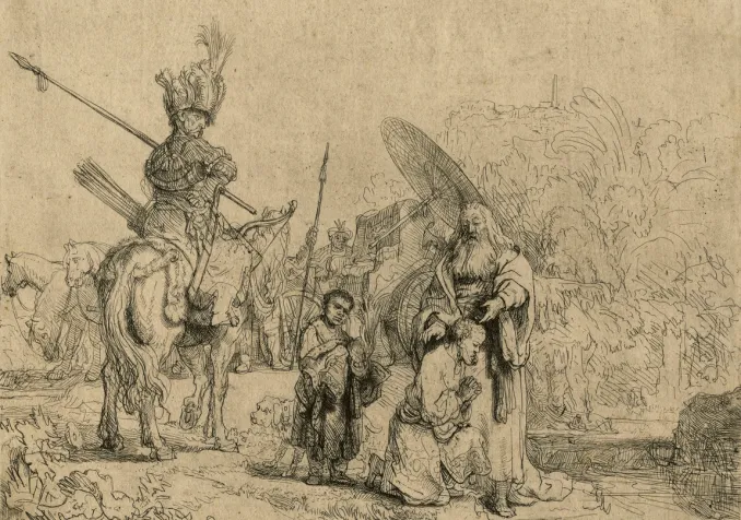 Le Baptême de l’eunuque, Rembrandt van Rijn, 1641 © MAH Musée d’art et d’histoire, Ville de Genève. Achat, 1877 (extrait)