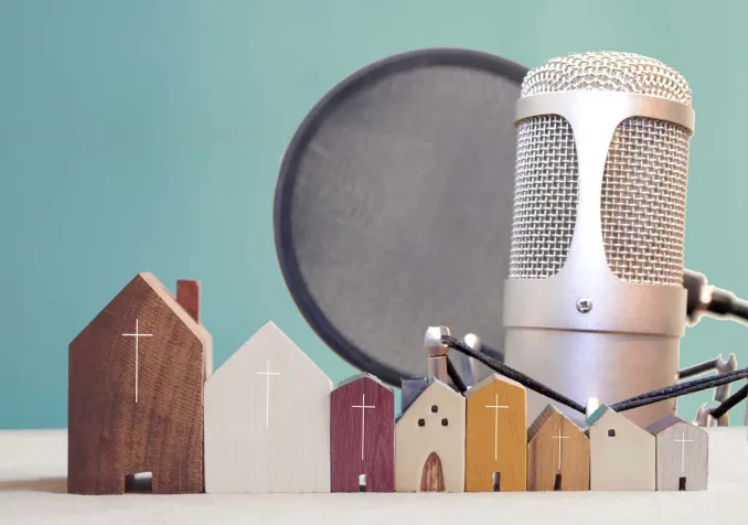 Qu'est-ce qu'on a fait au Bon Dieu, le podcast de la rédaction photomontage iStock/iStock