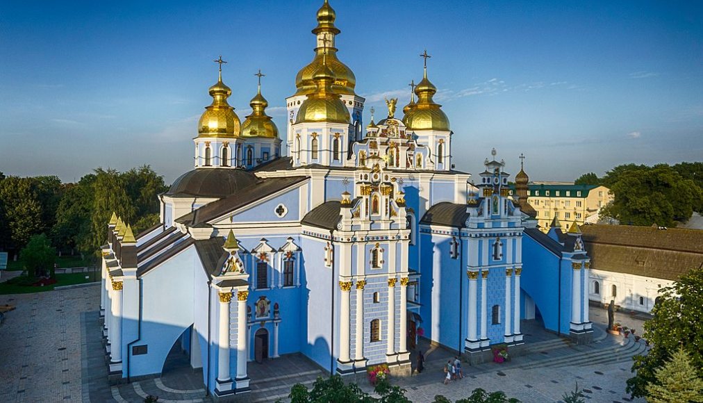 Cathédrale Saint-Michel, Kiev / ©Роман Наумов, CC BY-SA 4.0 Wikimedia Commons