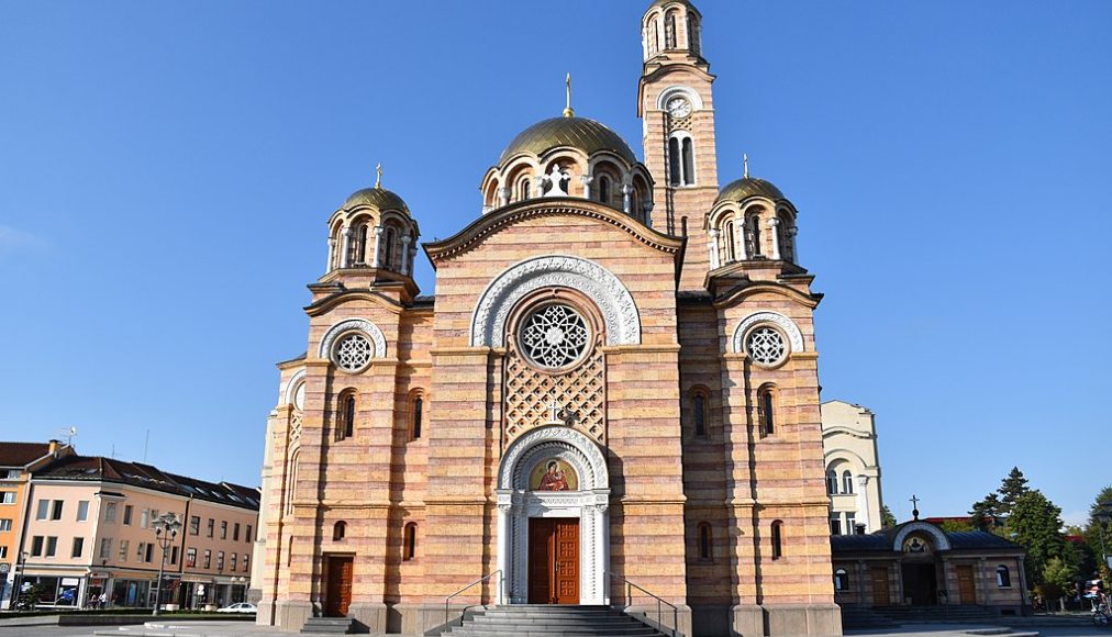Cathédrale orthodoxe du Christ-Sauveur à Banja Luka en Bosnie-Herzégovine Cathédrale orthodoxe du Christ-Sauveur à Banja Luka en Bosnie-Herzégovine / ©Vasyatka1, CC BY-SA 4.0 Wikimedia Commons