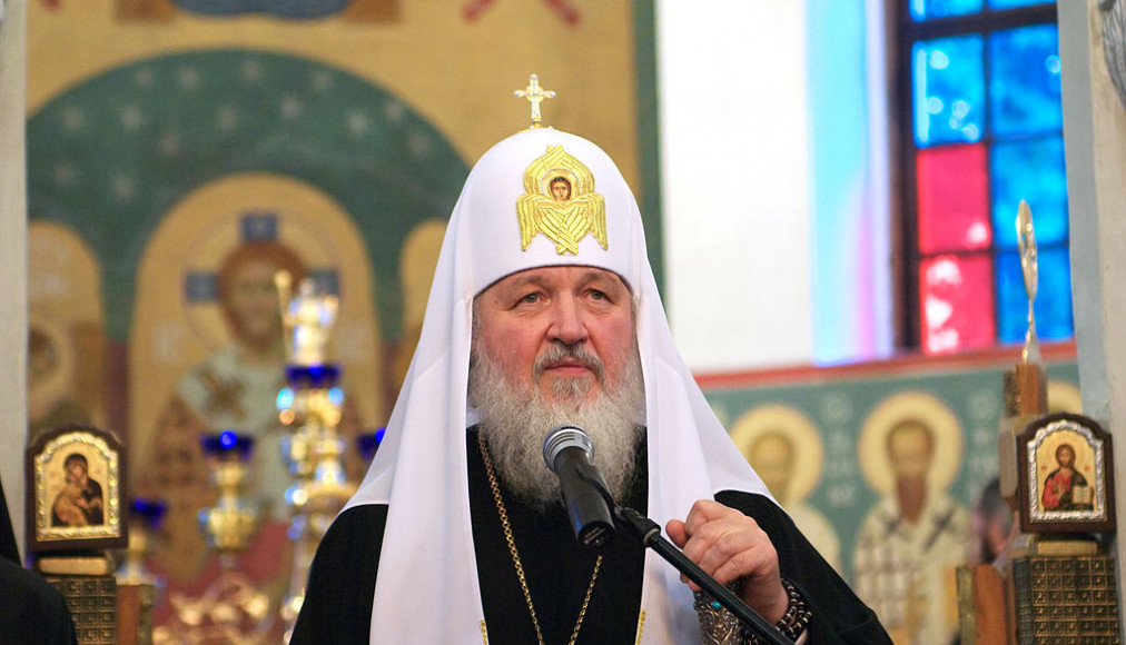 Le Patriarche Kyrill, chef de l’Eglise orthodoxe russe / ©Serge Serebro, Vitebsk Popular News, CC BY-SA 3.0 Wikimedia Commons