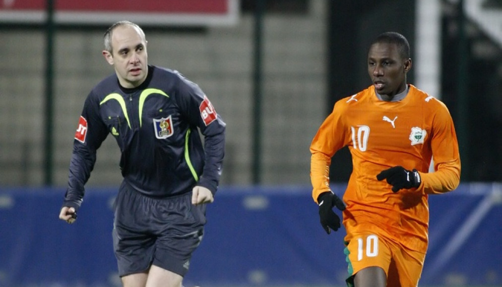 Le footballer ivoirien Gilles Yapi Yapo (à droite) / ©Wikimedia Commons