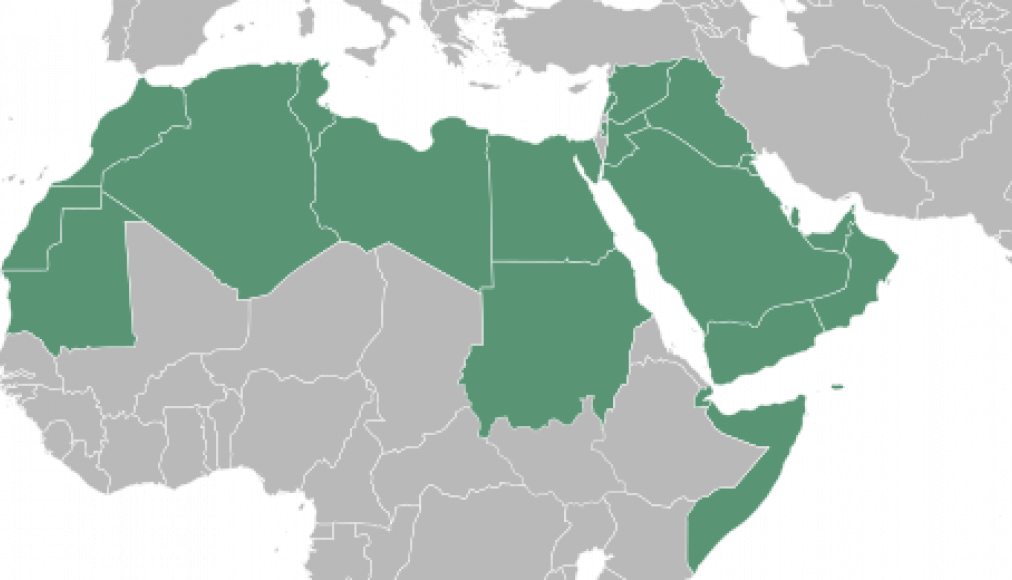 Schéma des pays du monde arabe / ©Wikimedia Commons / PD-self / T.seppelt