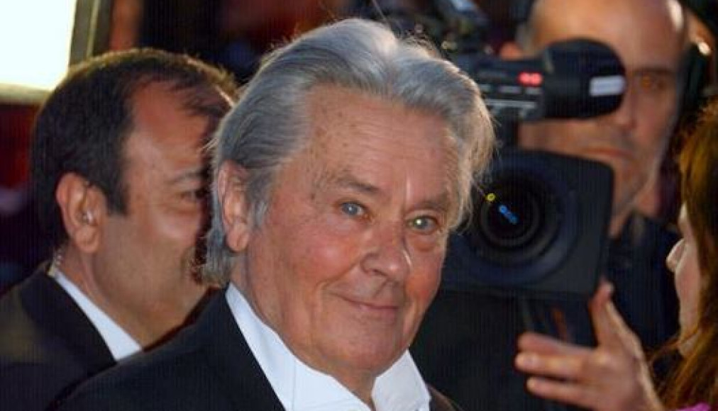 Alain Delon à Cannes en 2013 / ©Georges Biard, CC BY-SA 3.0 Wikimedia Commons