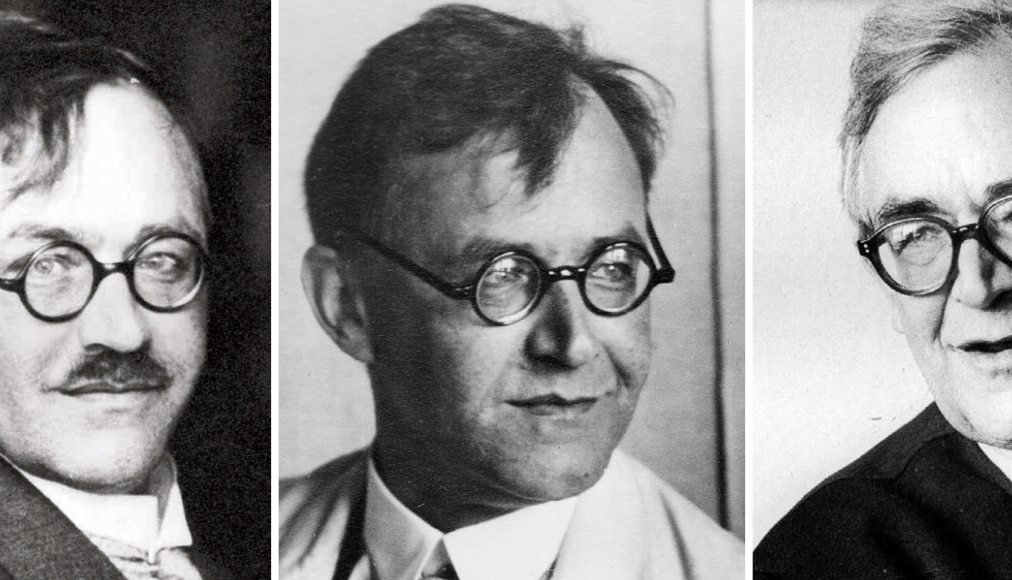 Karl Barth à différentes périodes de sa vie: professeur de Nouveau Testament à Münster, 1930; titulaire de la chaire de théologie systématique à Bonn, 1931; professeur de théologie à Bâle, 1955. Karl Barth à différentes périodes de sa vie: professeur de Nouveau Testament à Münster, 1930; titulaire de la chaire de théologie systématique à Bonn, 1931; professeur de théologie à Bâle, 1955. / © Archives Karl Barth