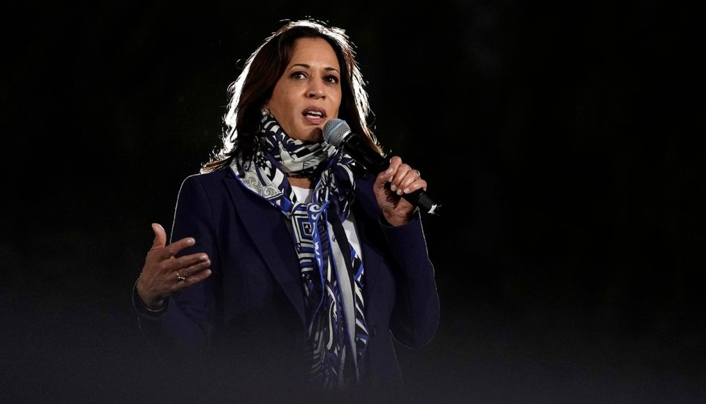 Kamala Harris, candidate démocrate à la Maison-Blanche aux côtés de Joe Biden, se confie sur sa foi personnelle. Kamala Harris, candidate démocrate à la Maison-Blanche aux côtés de Joe Biden, se confie sur sa foi personnelle. / RNS